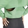 Power Hidden Racerback Overlay Cover-up longsleeve