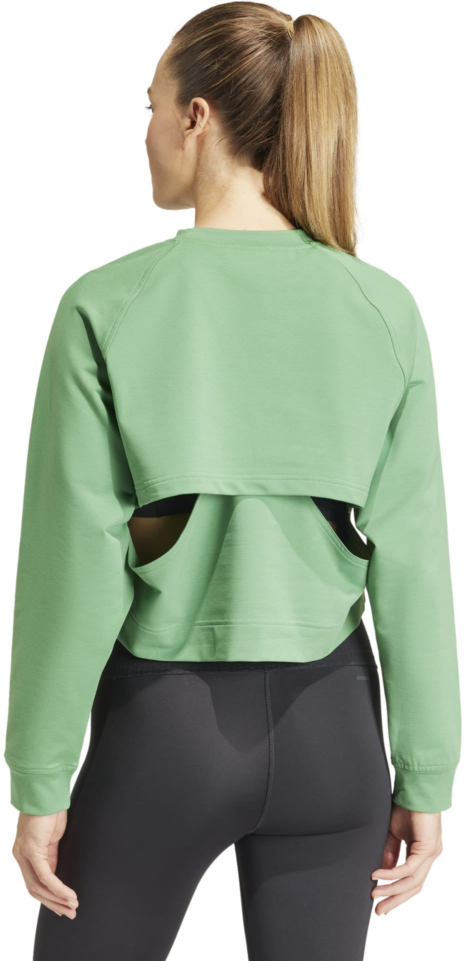 Power Hidden Racerback Overlay Cover-up longsleeve