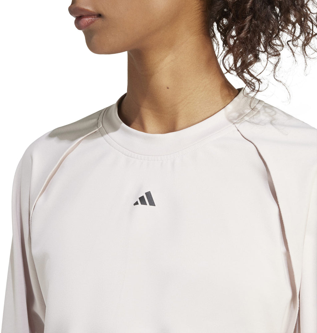 Power Hidden Racerback Overlay Cover-up longsleeve