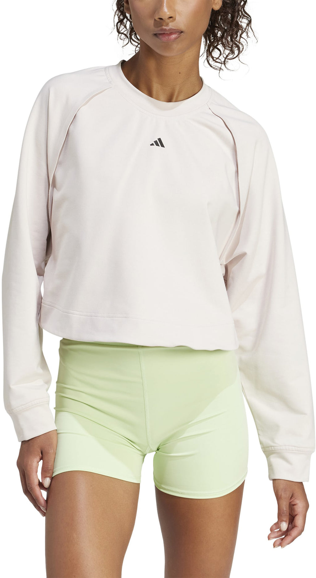 Power Hidden Racerback Overlay Cover-up longsleeve