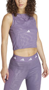Techfit Printed Crop Training tanktop