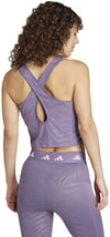 Techfit Printed Crop Training tanktop