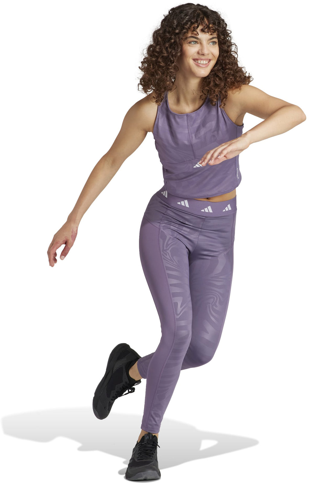Techfit Printed Crop Training tanktop