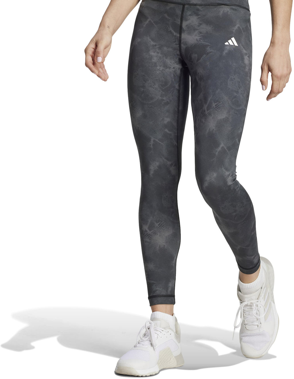 Train Essentials AOP Flower Tie-Dye legging