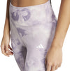 Train Essentials AOP Flower Tie-Dye legging