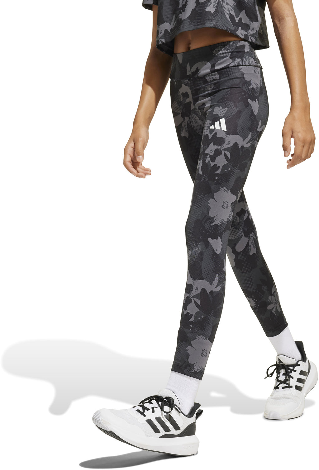 Train Essentials Flower Print Legging Kids