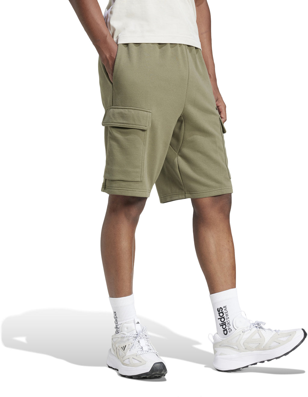 Essentials Feel Cozy French Terry Cargo Short