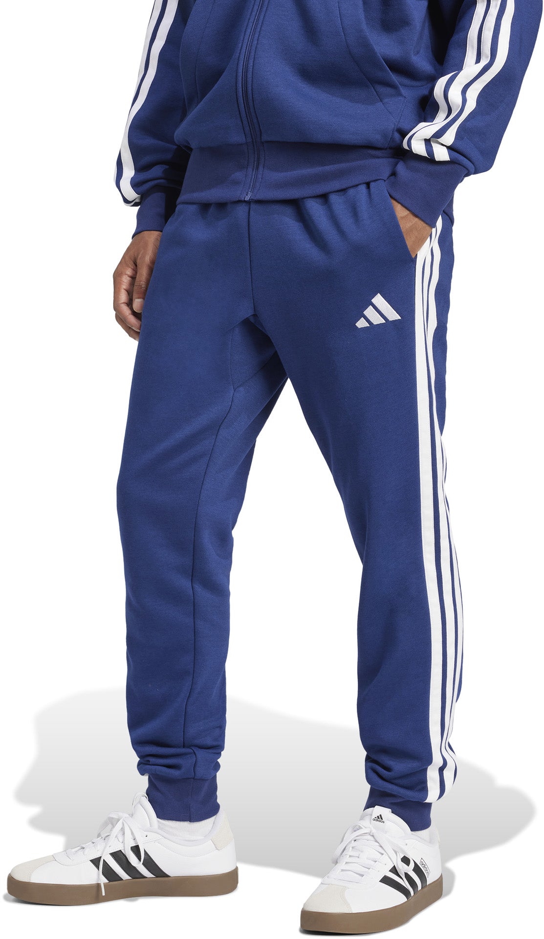 Essentials 3-Stripes Fleece broek