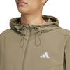 Woven hoodie
