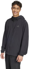 Woven hoodie