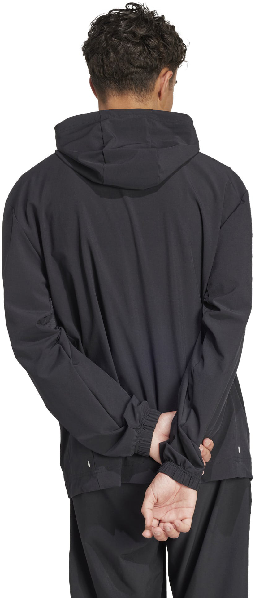 Woven hoodie