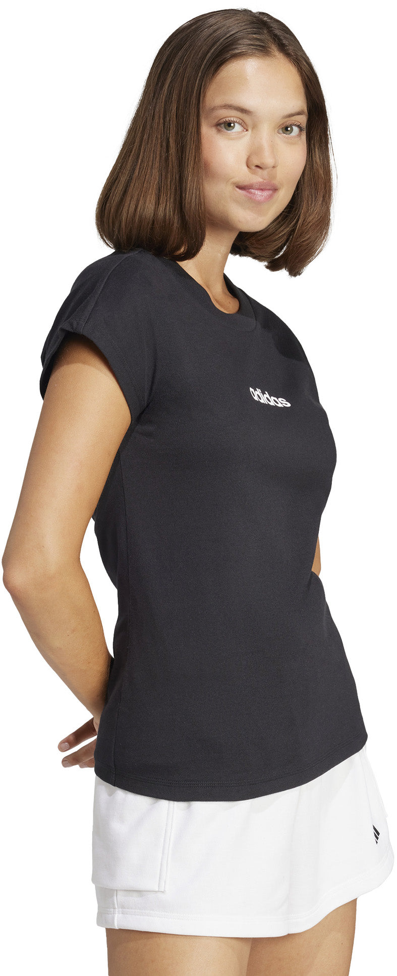 Essentials Linear Katoenen t-shirt