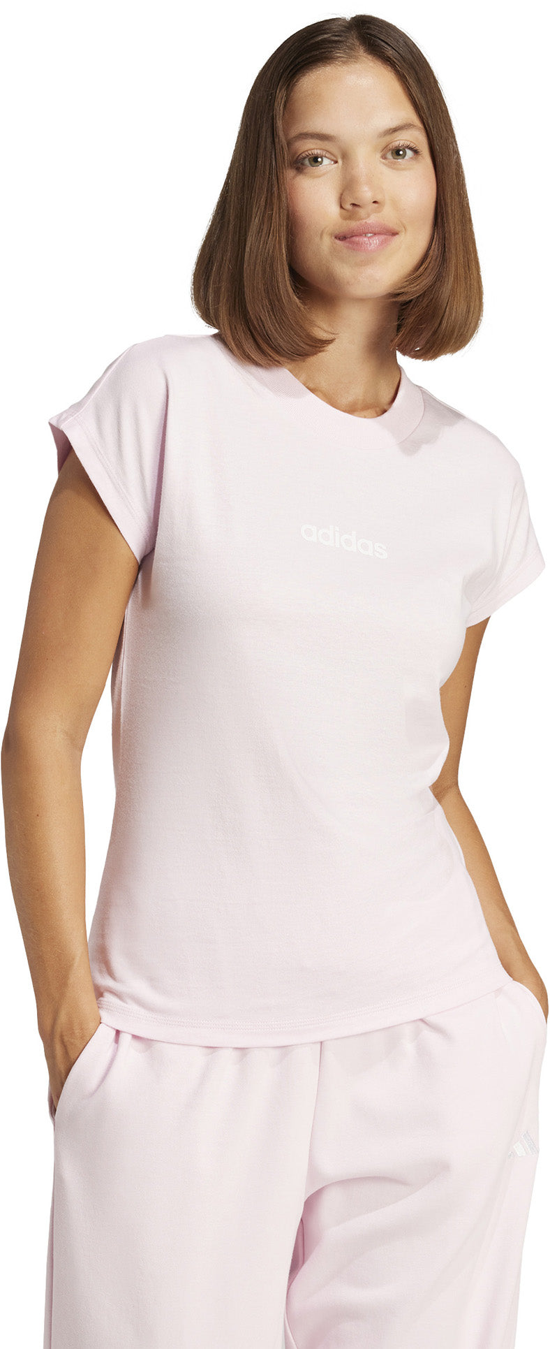 Essentials Linear Katoenen t-shirt