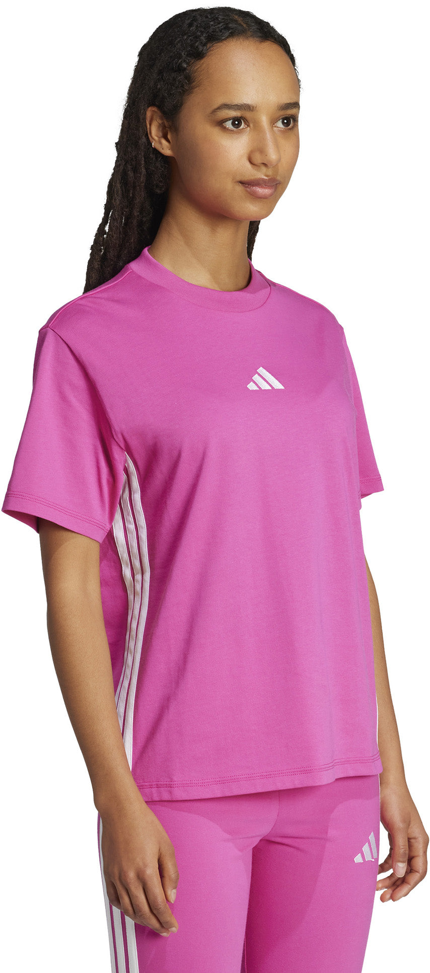 Essentials 3-Stripes Cotton t-shirt