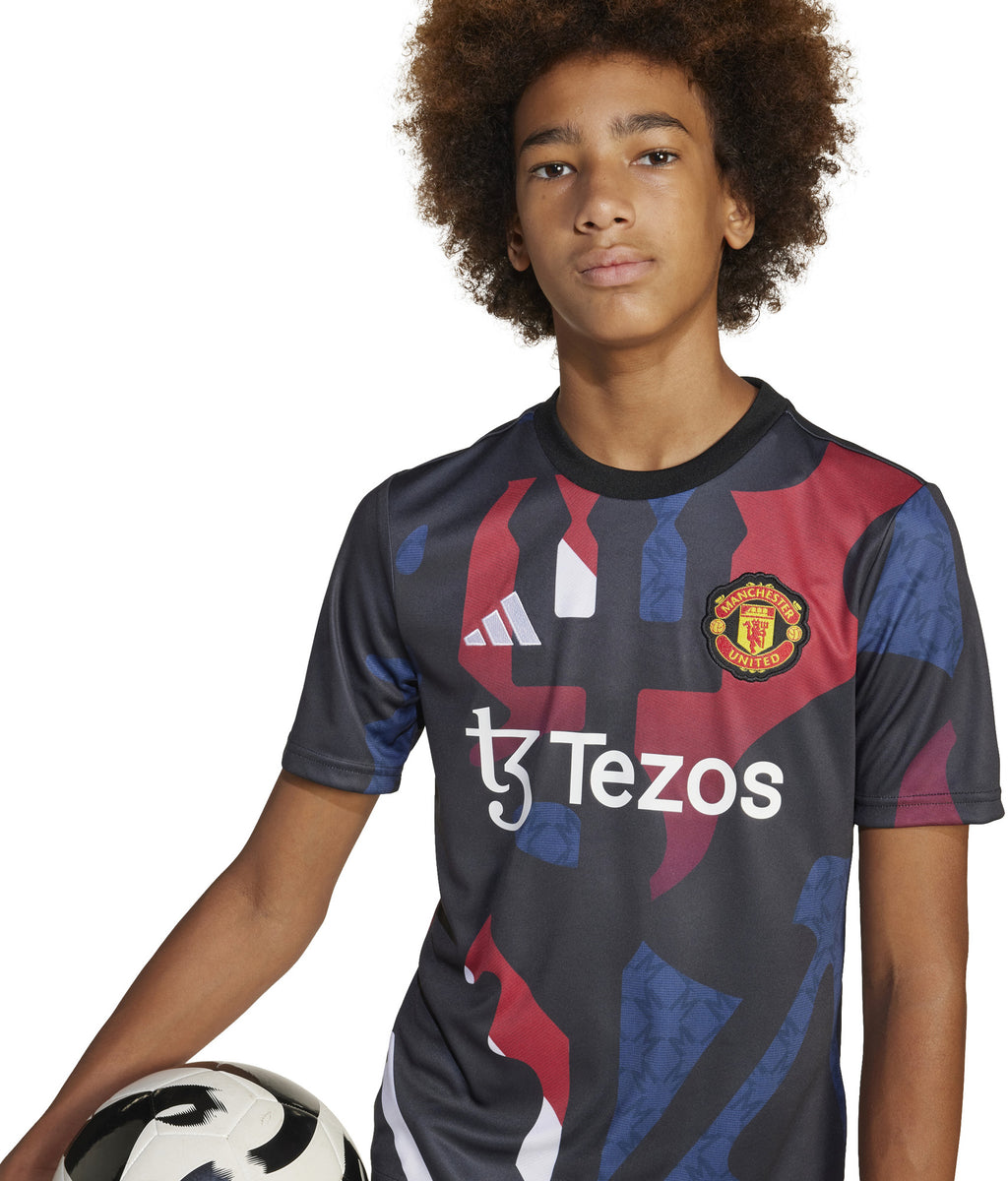 Manchester United 24/25 Pre-Match kids voetbalshirt