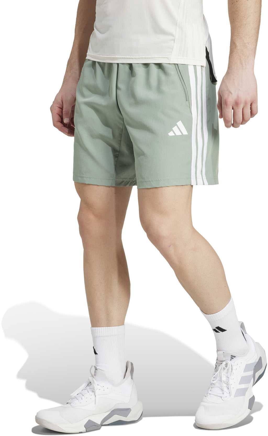 Essentials Training 3-Stripes Geweven Short