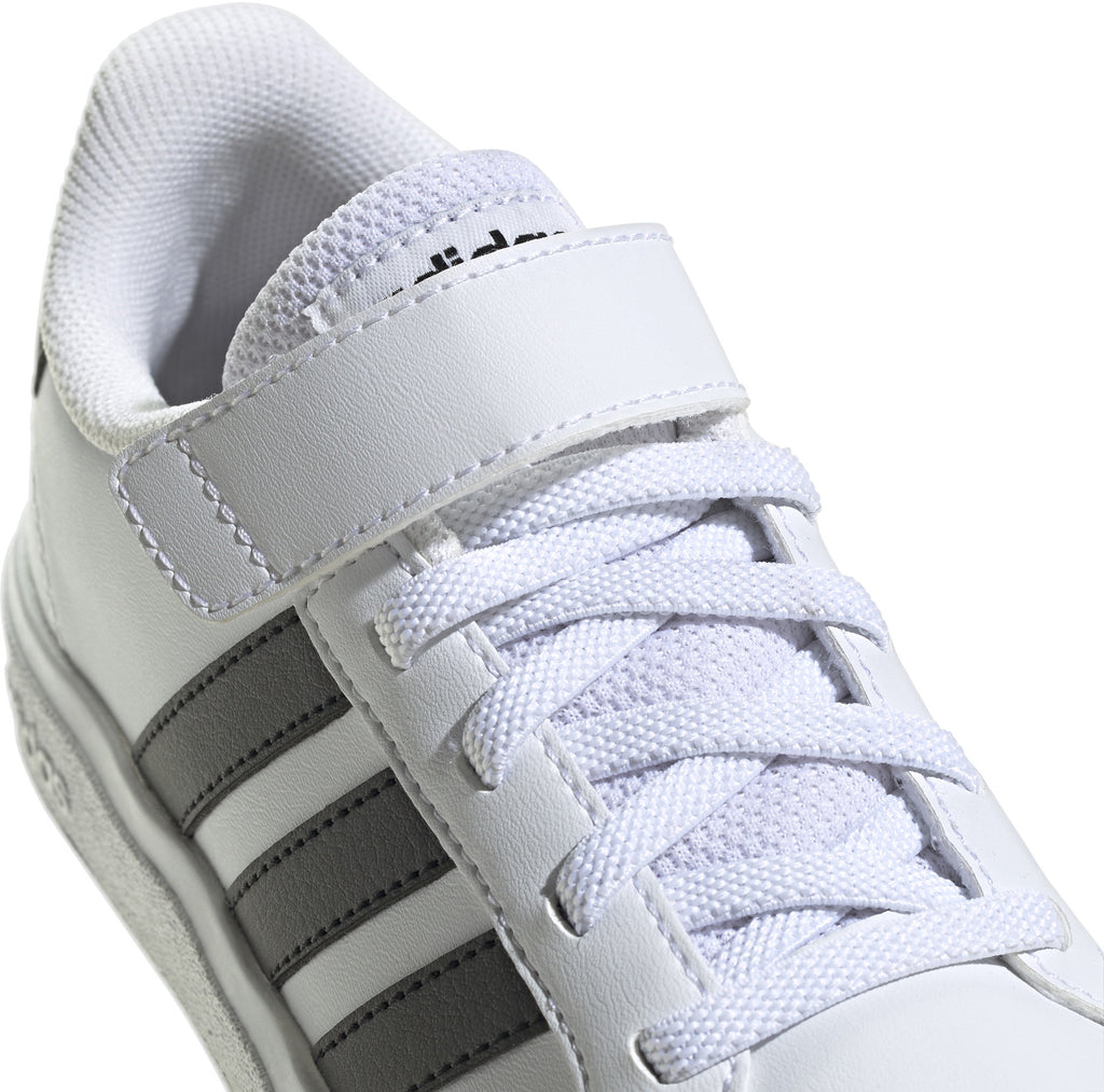 Grand Court Court sneakers met veters & klittenband