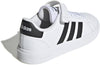 Grand Court Court sneakers met veters & klittenband
