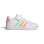 Grand Court Court sneakers met veters & klittenband