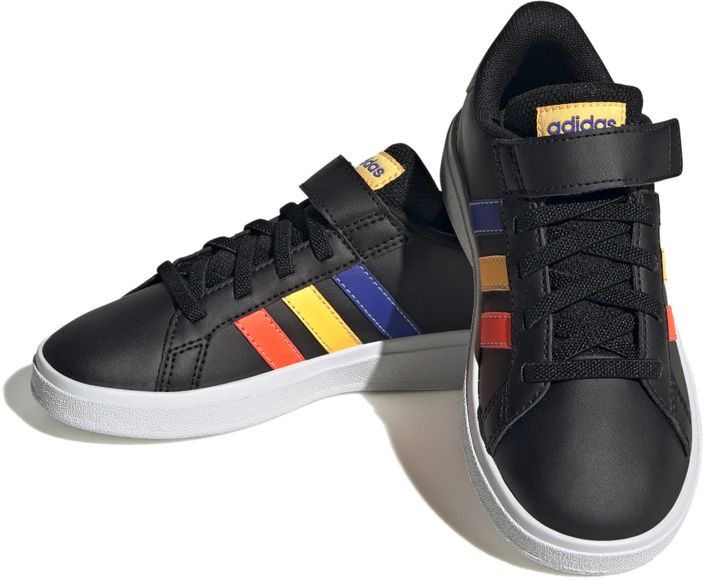 Grand Court Court sneakers met veters & klittenband