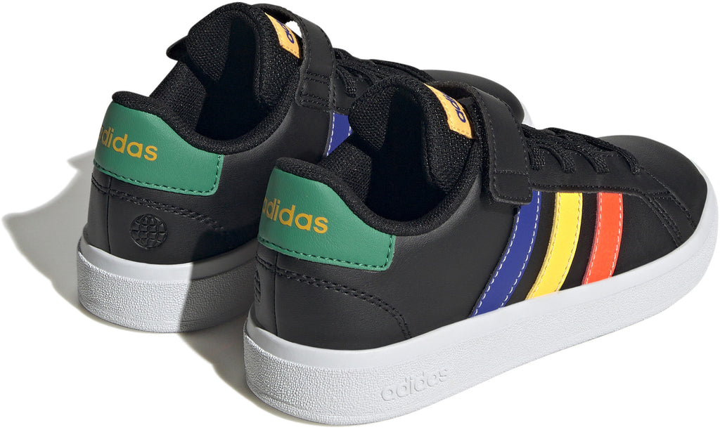 Grand Court Court sneakers met veters & klittenband