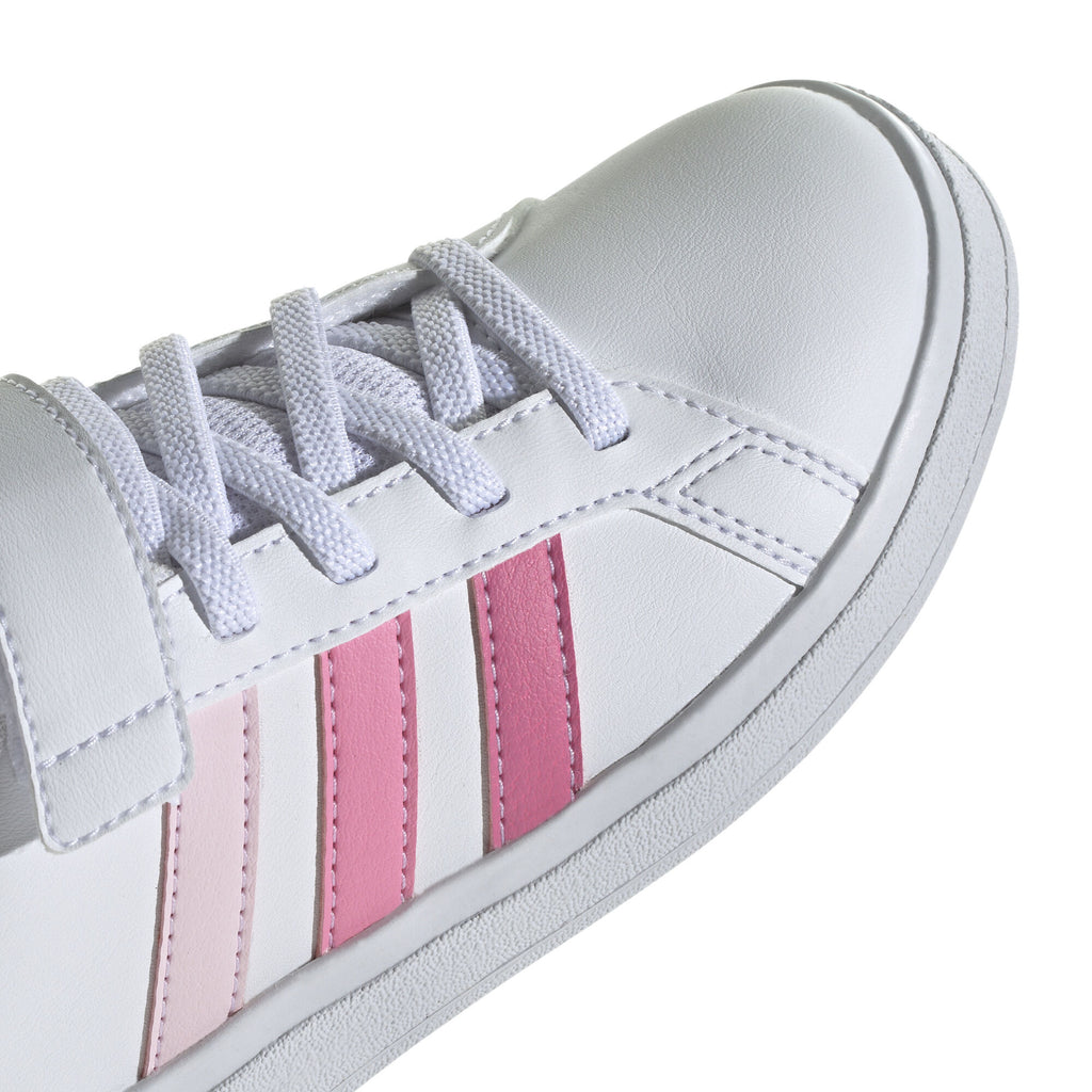 Grand Court Court sneakers met veters & klittenband