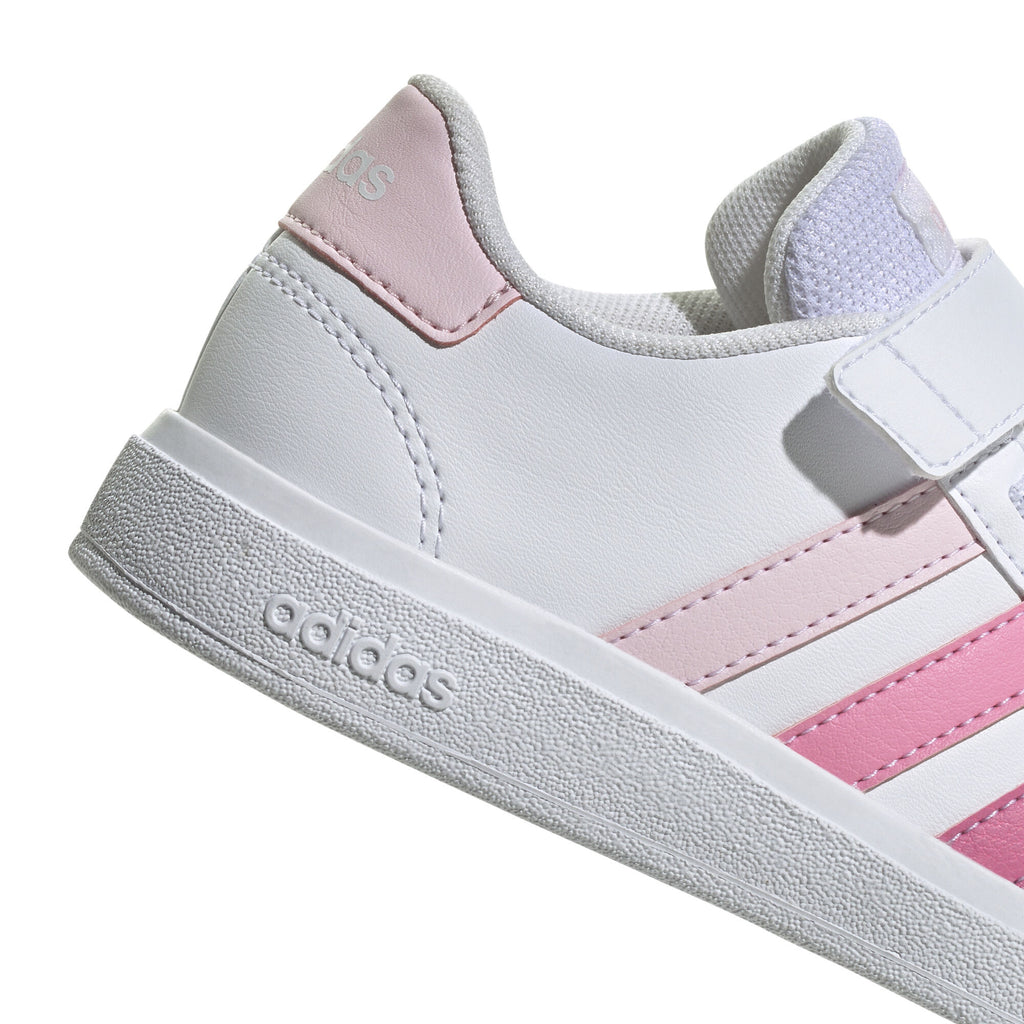 Grand Court Court sneakers met veters & klittenband