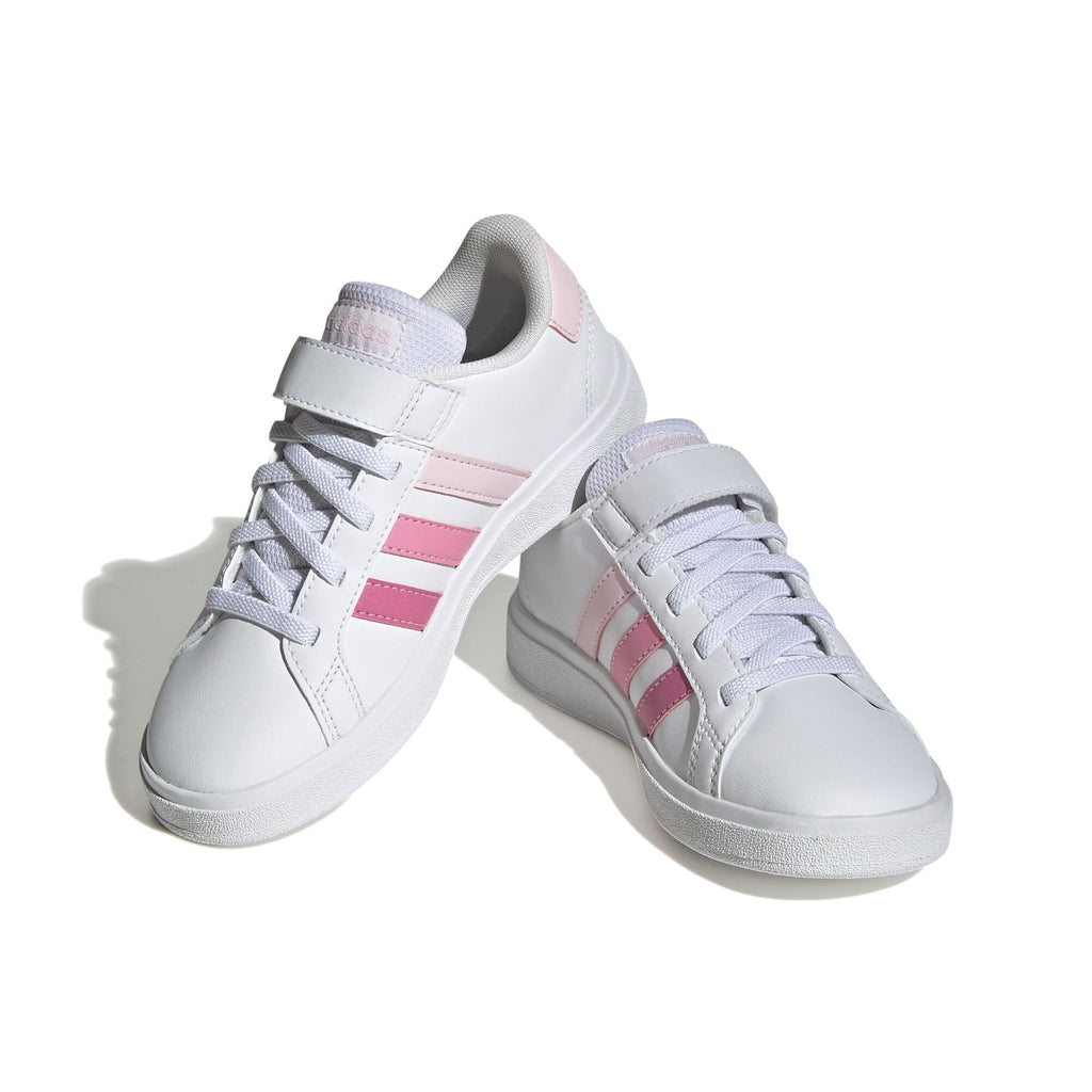 Grand Court Court sneakers met veters & klittenband