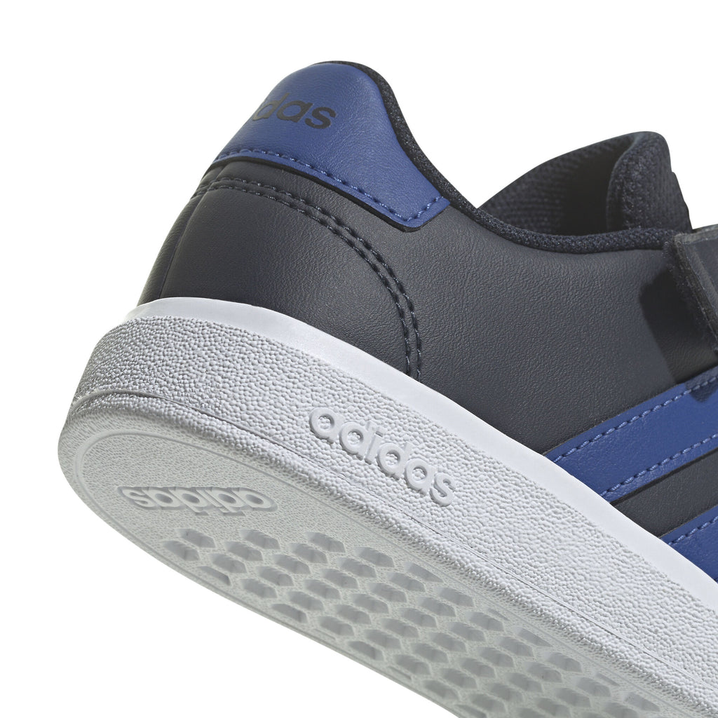 Grand Court Court sneakers met veters & klittenband