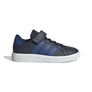 Grand Court Court sneakers met veters & klittenband
