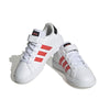 Grand Court Court sneakers met veters & klittenband