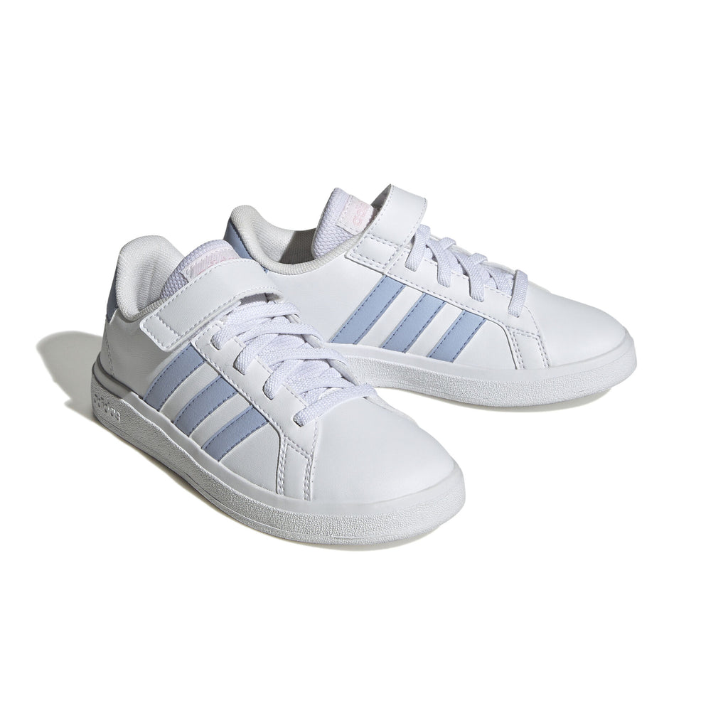 Grand Court Court sneakers met veters & klittenband