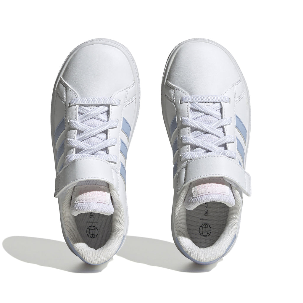 Grand Court Court sneakers met veters & klittenband