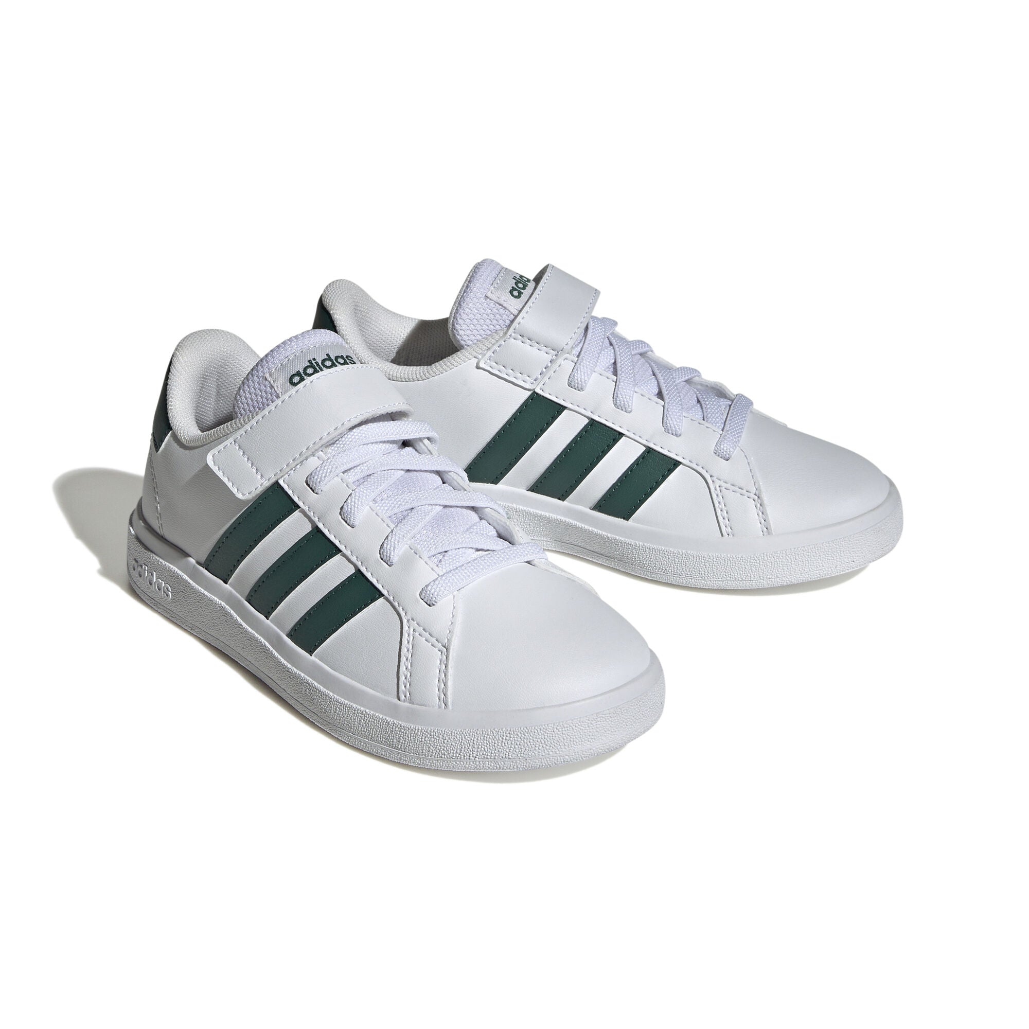 Grand Court Court sneakers met veters & klittenband