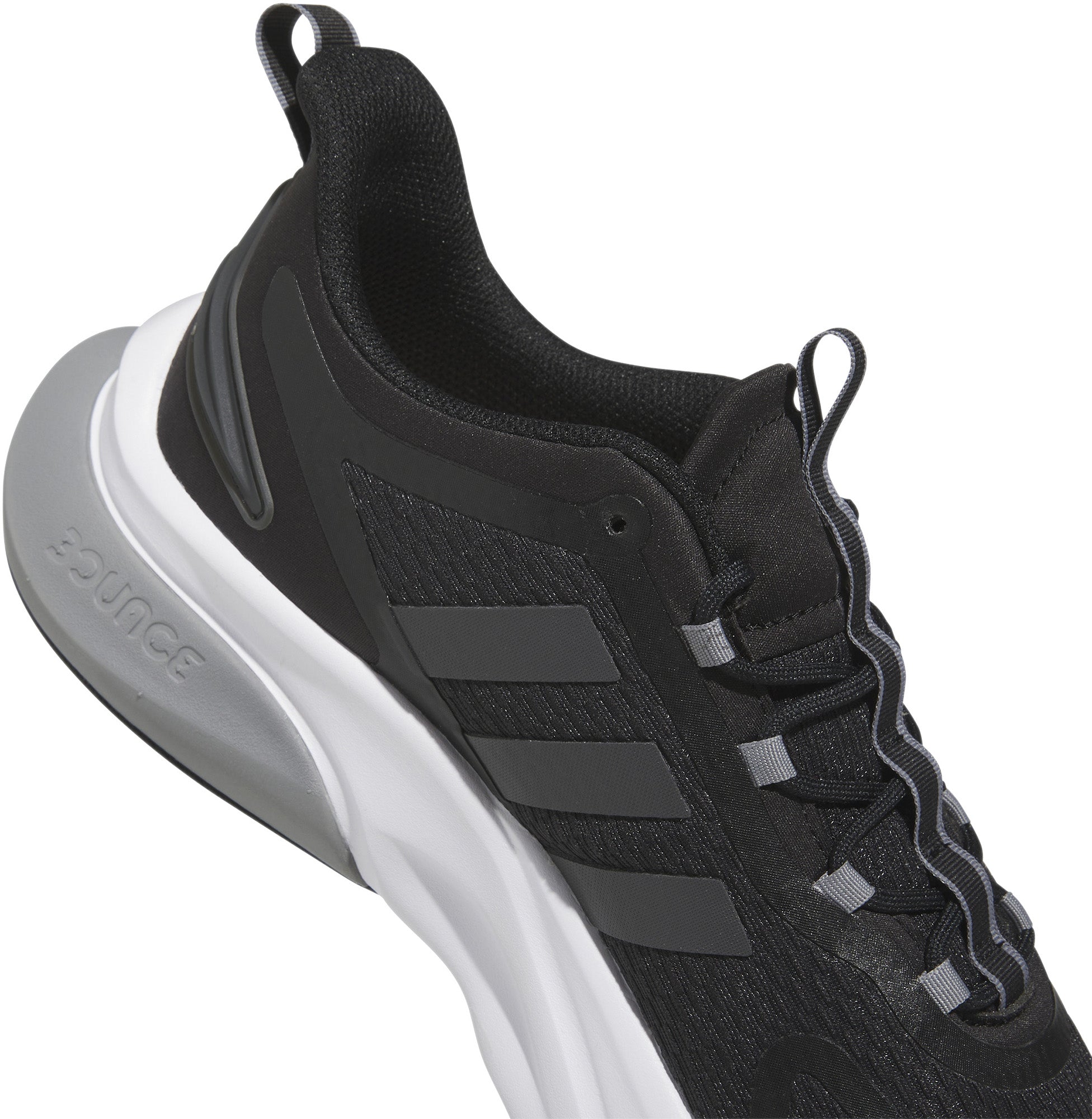 adidas Performance BOUNCE LEGENDS - Basketbalschoenen - core black cloud white charcoal/zwart adidas Performance BOUNCE LEGENDS - Basketbalschoenen - core black cloud white charcoal/zwart