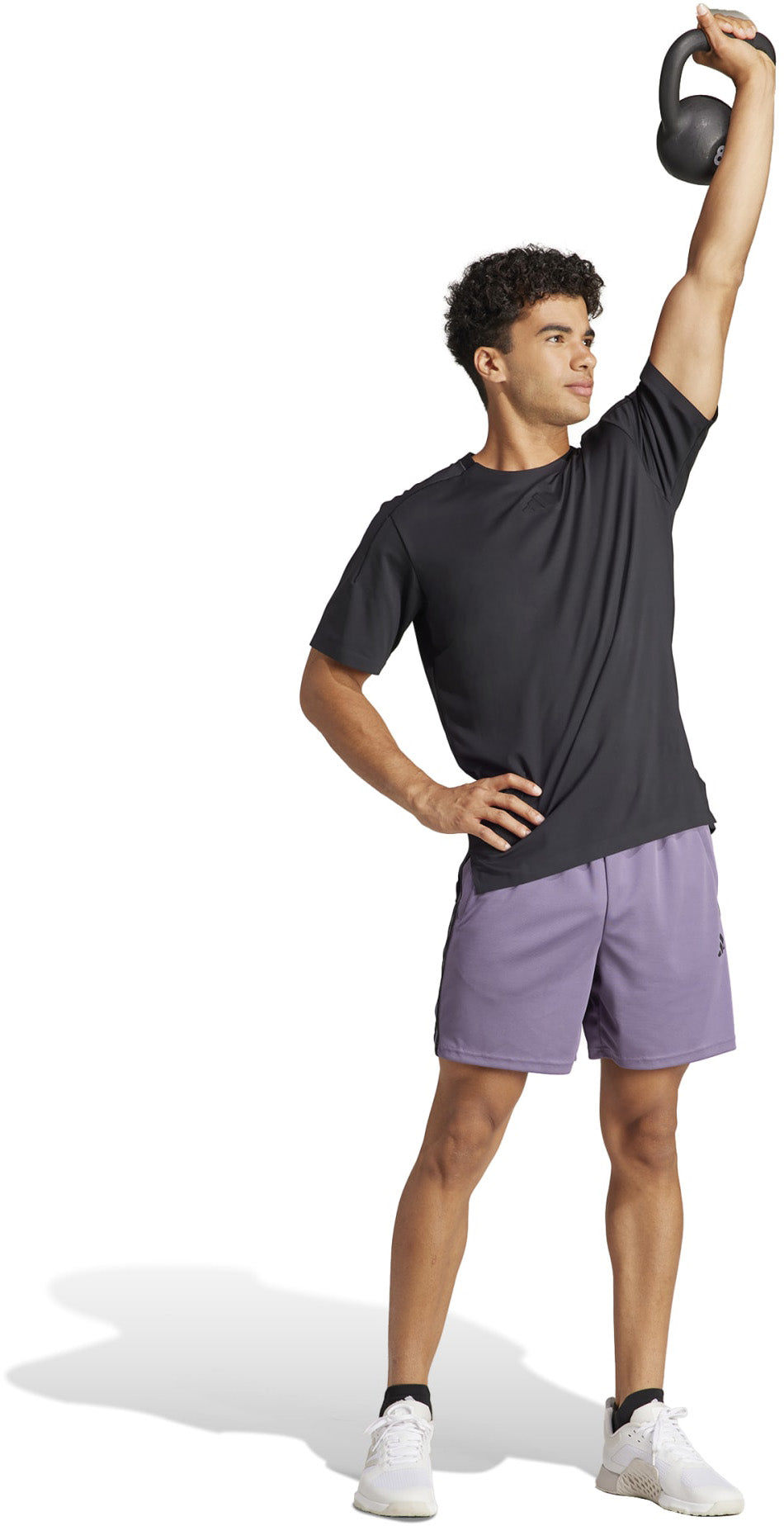 Train Essentials Piqué 3-Stripes trainingsshort