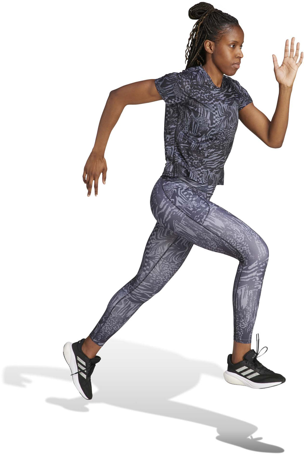 Daily Run Icons Print 7/8 legging