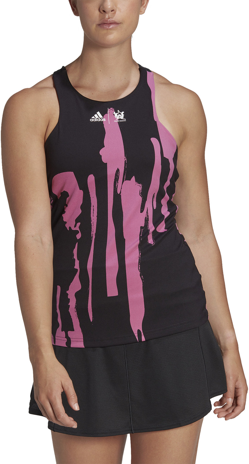 Thebe Magugu Tennis New York Y-Back top