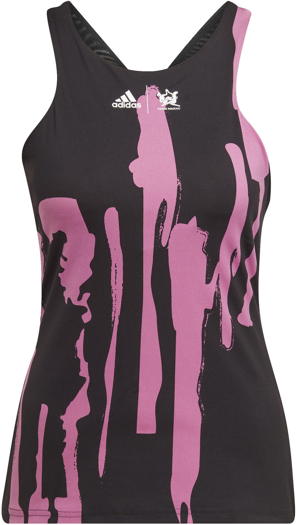 Thebe Magugu Tennis New York Y-Back top