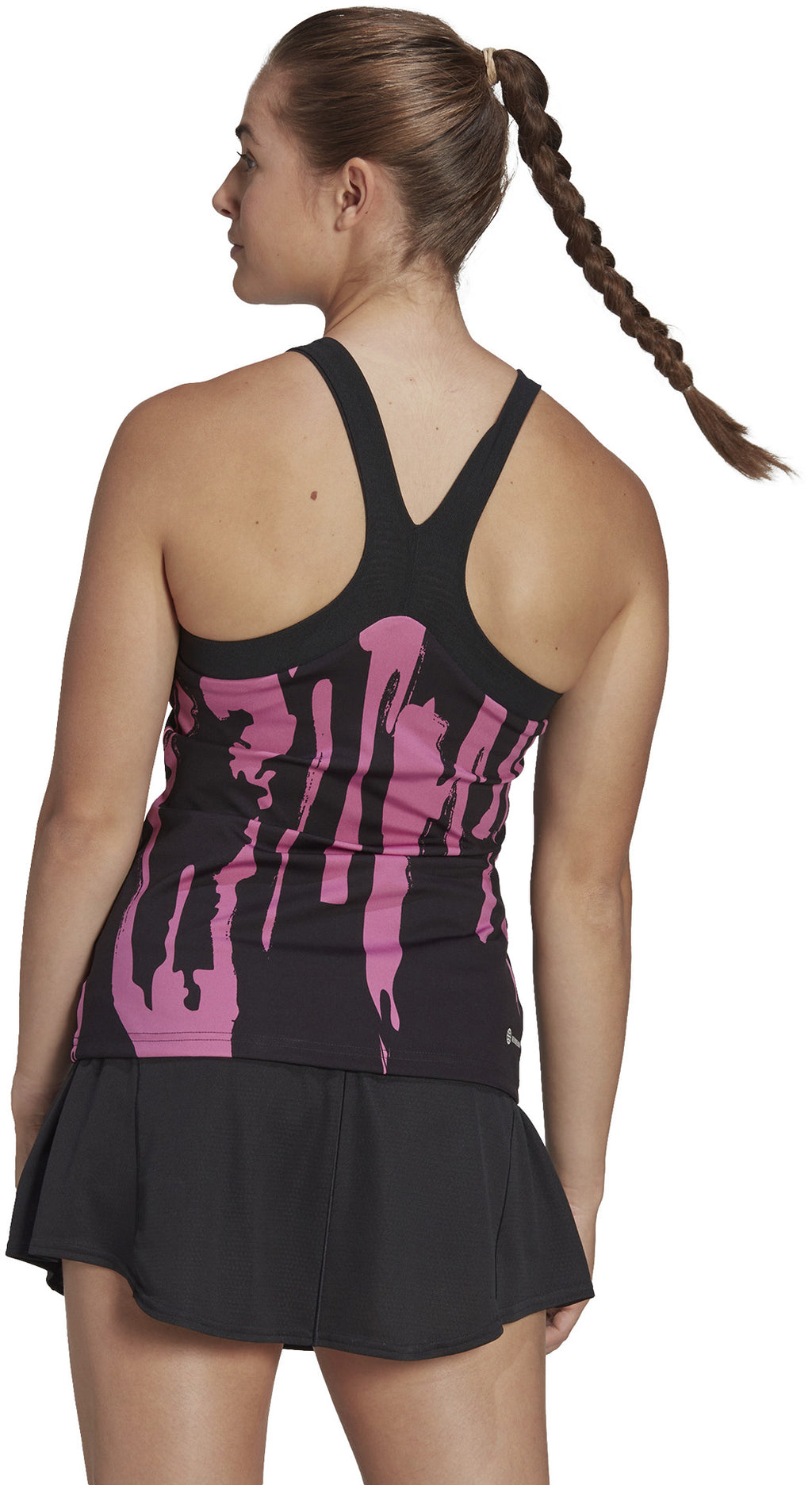 Thebe Magugu Tennis New York Y-Back top