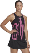 Thebe Magugu Tennis New York Y-Back top