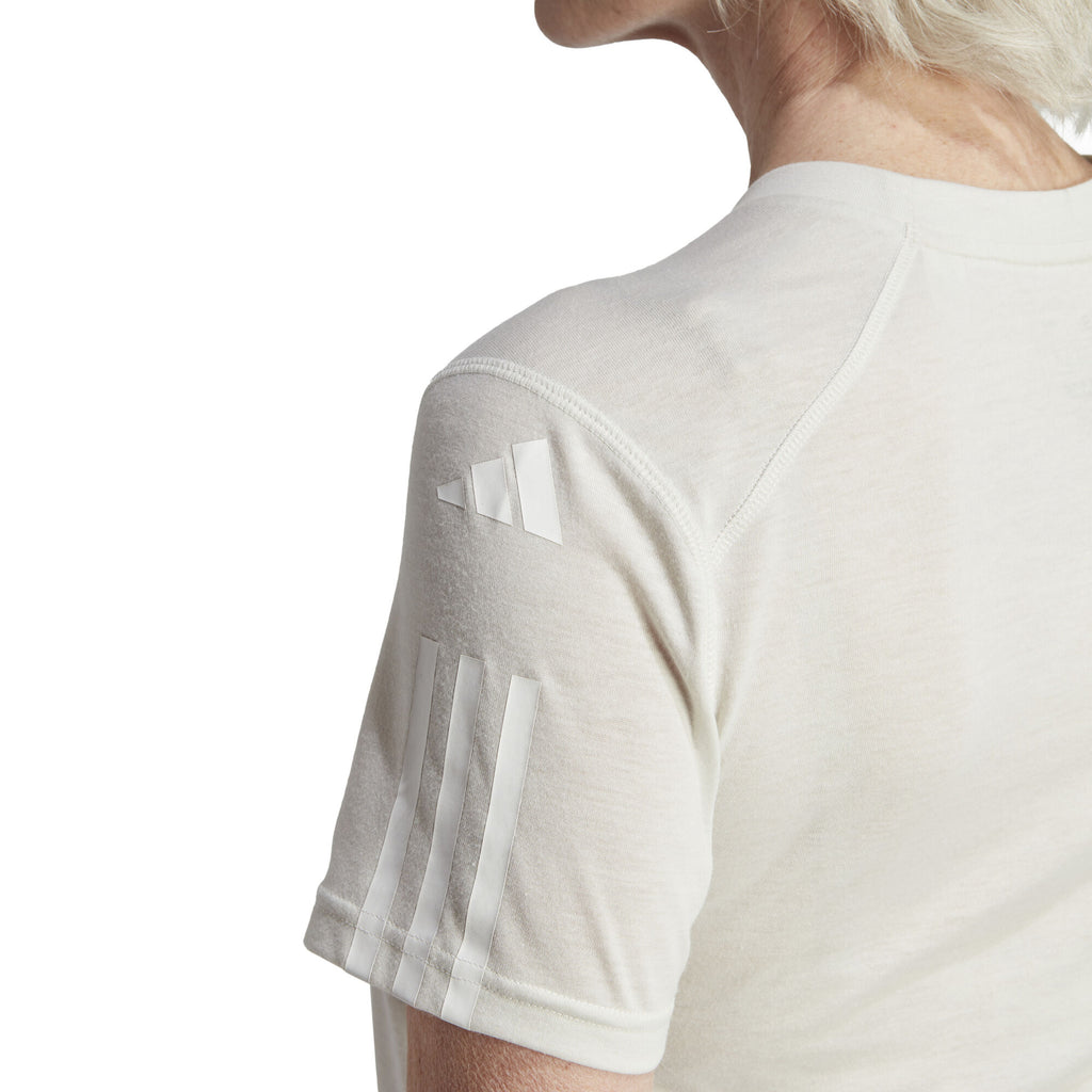 Train Essentials Train Katoenen 3-Stripes Crop shirt