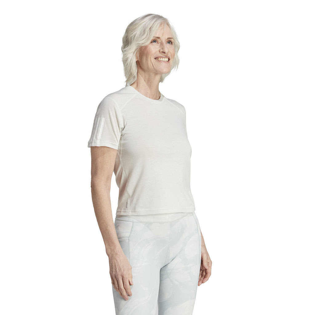 Train Essentials Train Katoenen 3-Stripes Crop shirt