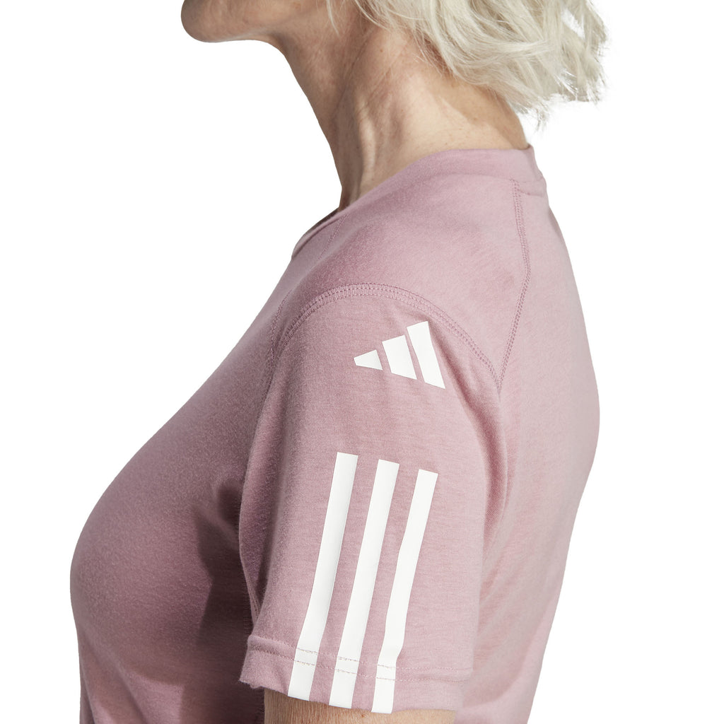Train Essentials Train Katoenen 3-Stripes Crop shirt