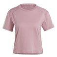 Train Essentials Train Katoenen 3-Stripes Crop shirt