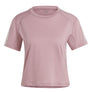 Train Essentials Train Katoenen 3-Stripes Crop shirt