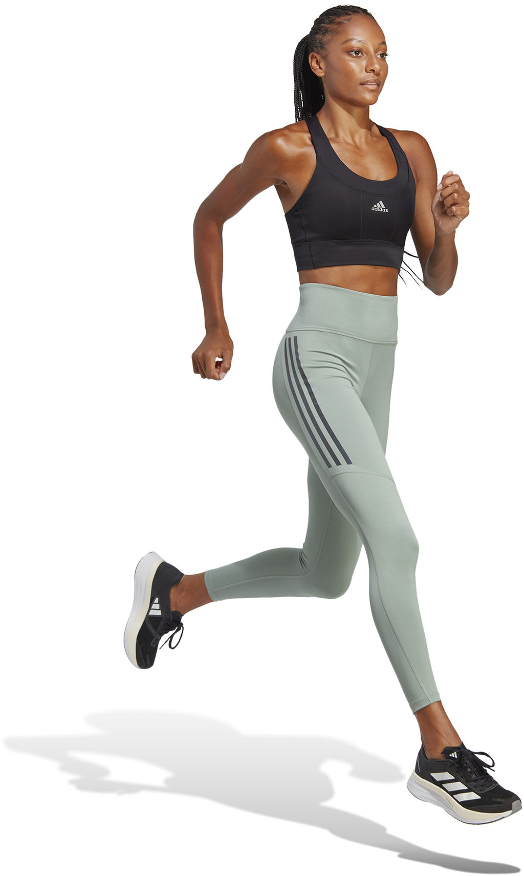 Dailyrun 3-stripes 7/8 legging