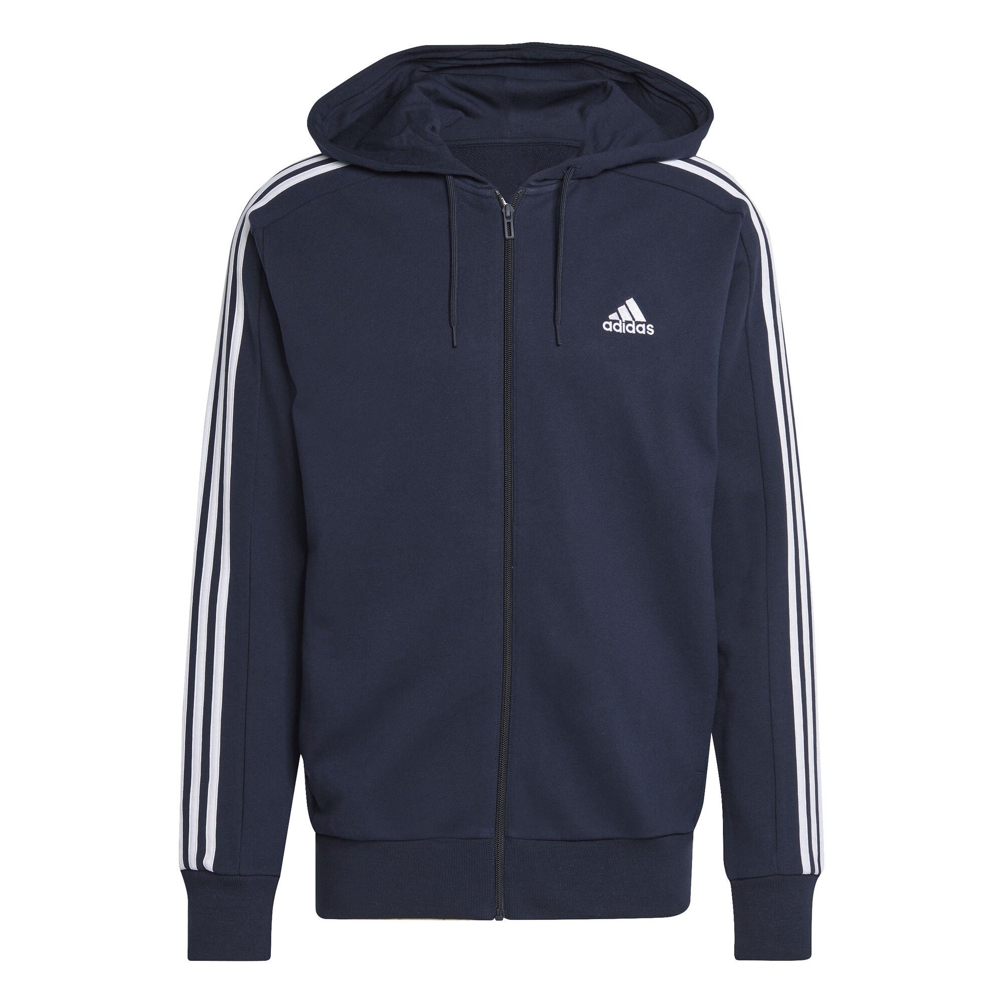 Essentials French Terry 3-Stripes ritshoodie