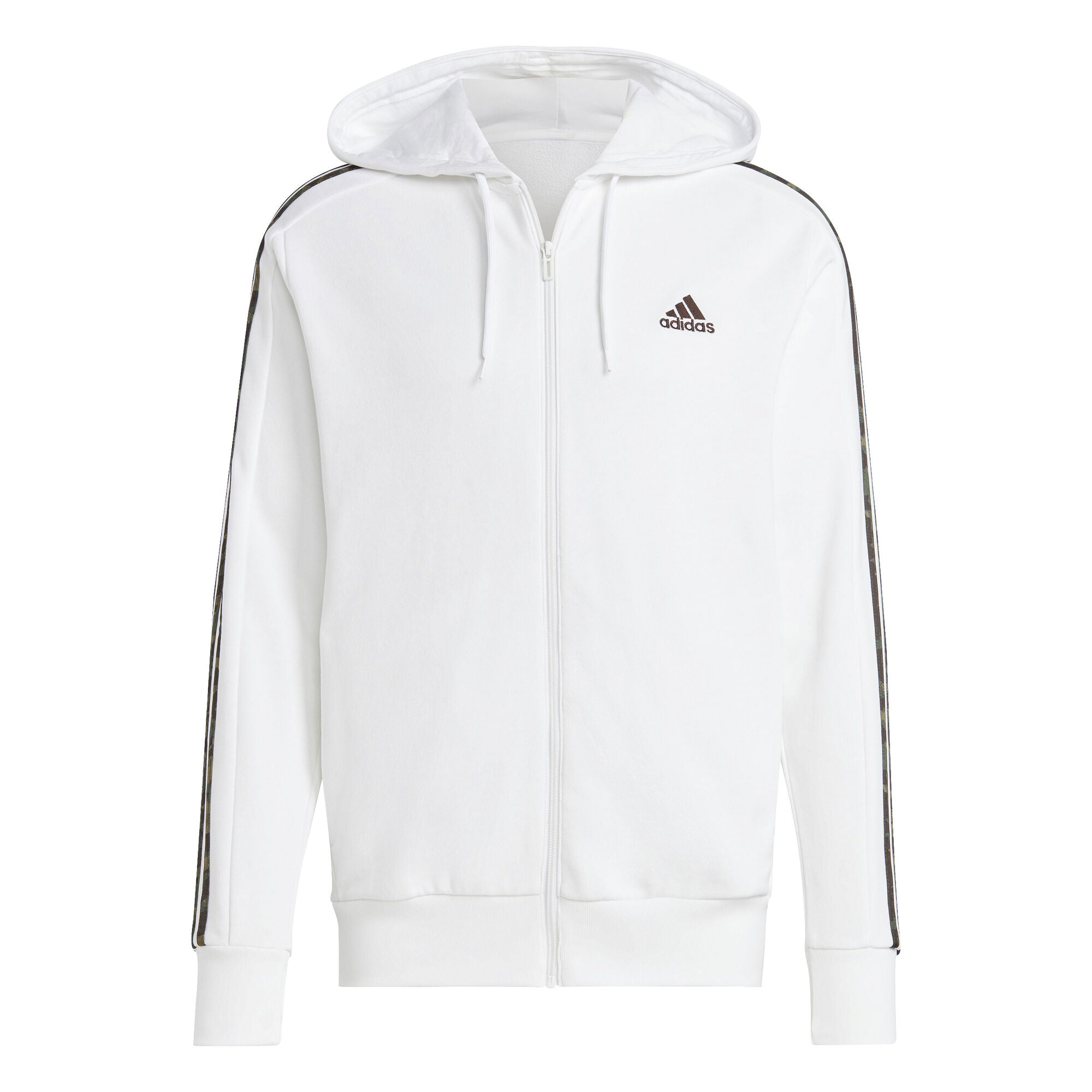 Essentials French Terry 3-Stripes ritshoodie