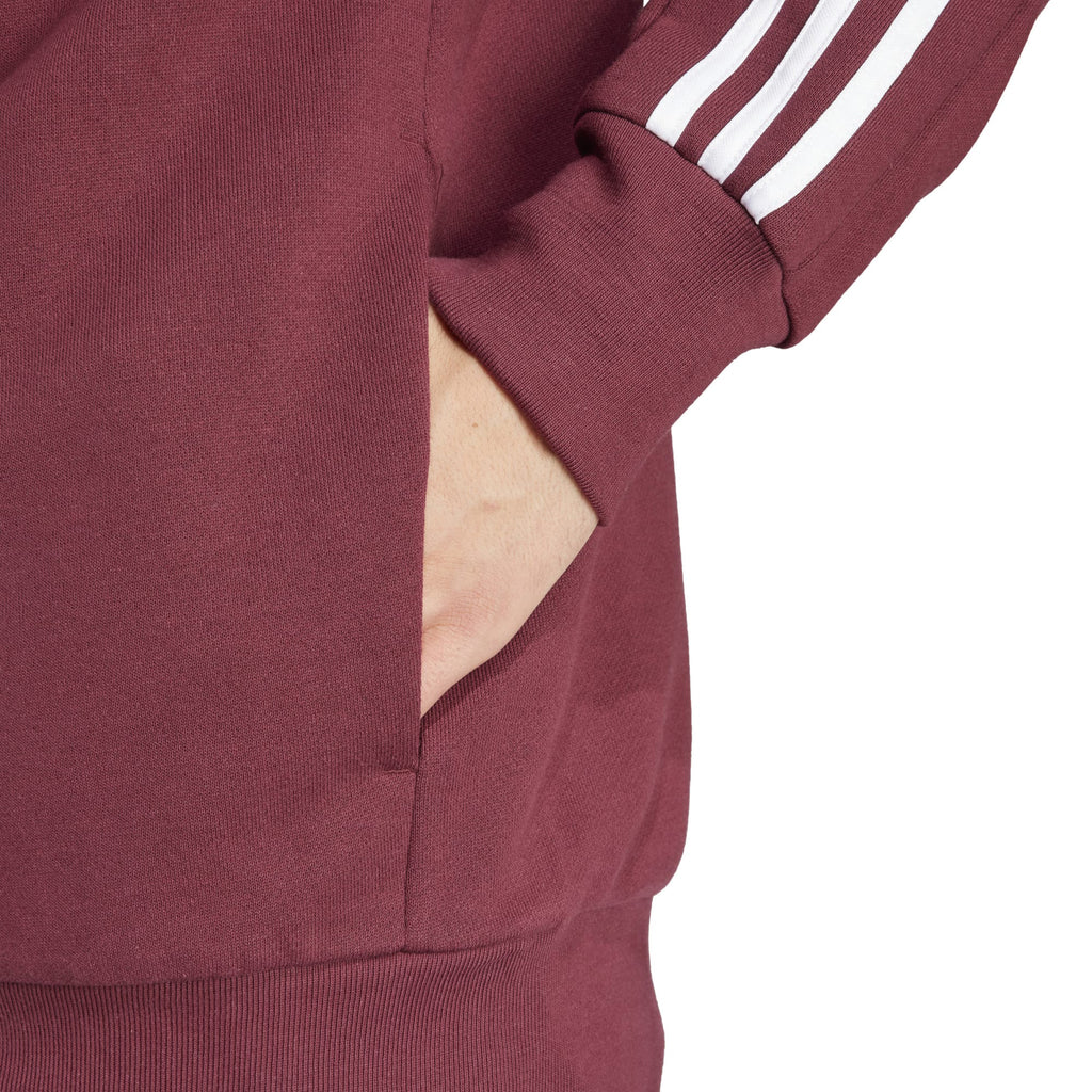 Essentials French Terry 3-Stripes ritshoodie
